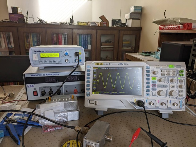 input signal - 10dbm