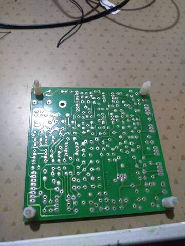 pcb sitting on its legs